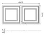 ceilume-cambridge-2x4-dimension Dimensions Cambridge 2 x 4