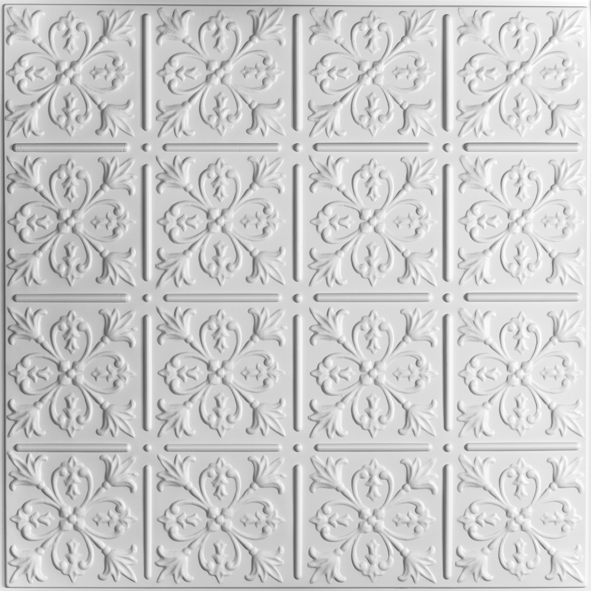 fleur-de-lis-2x2-white-ceiling-tile-face