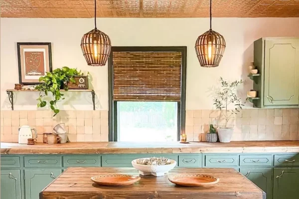 ceilume fleur de lis copper